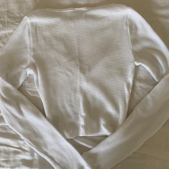 tna waffle scoopneck long sleeve - Picture 2 of 3